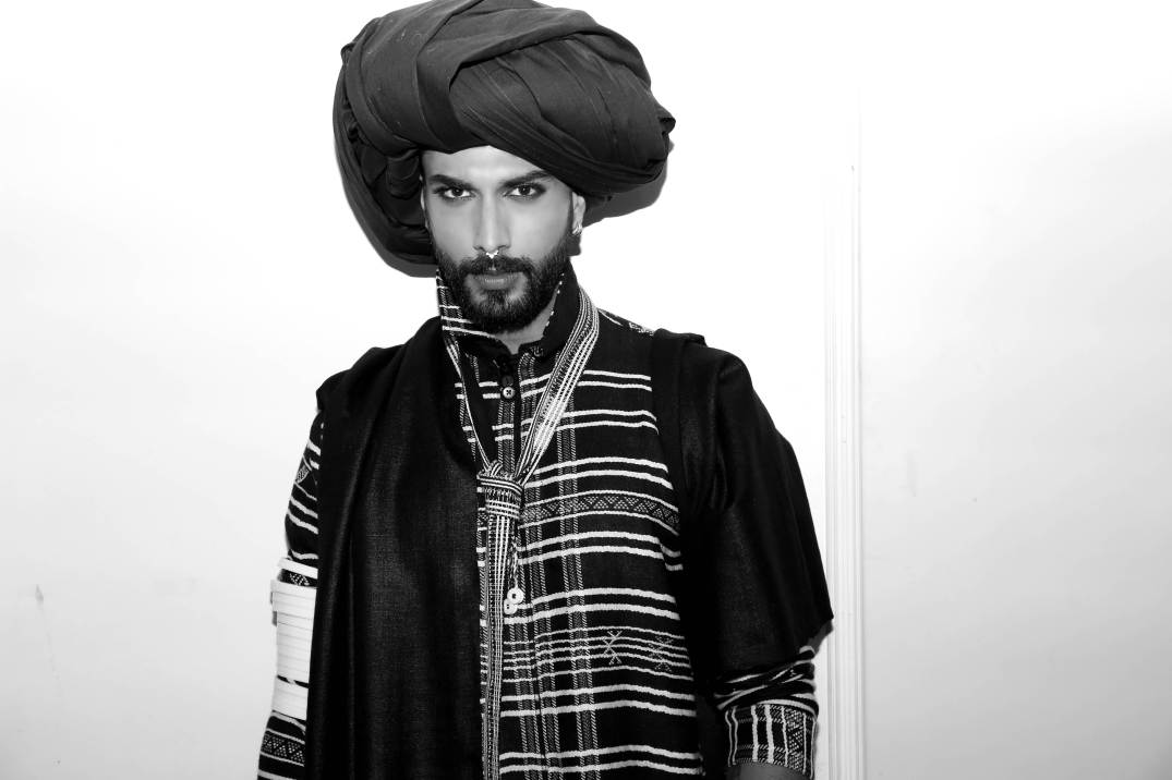 Bibi Russell-rajasthan heritage week-gypsy-bohemian-turban-kohl eyes on men-khadiq-jaipur (22)